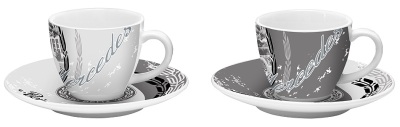 Набор чашек для эспрессо Mercedes espresso cups set of 2