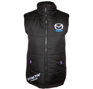 Мужской жилет Mazda Men's Vest, Skyactiv, Black