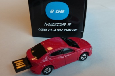    Mazda 3 USB Flas Drive, 8Gb, Red