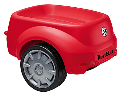 Прицеп к детскому автомобилю Volkswagen Junior Beetle, Red