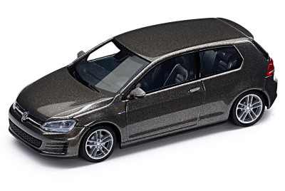 Модель автомобиля Volkswagen Golf VII 3D GTD, Scale 1:87, Limestone Grey Metallic
