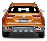 Модель автомобиля Volkswagen CrossBlue Coupé Concept, Scale 1:43, Gold Orange, артикул 000099300AE578
