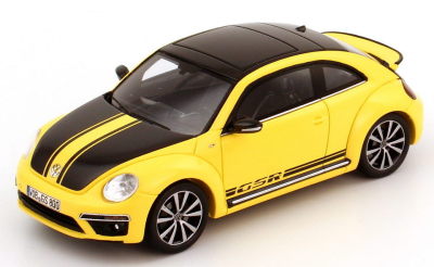 Модель автомобиля Volkswagen Beetle GSR, Scale 1:43, Saturn Yellow