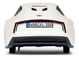 Модель автомобиля Volkswagen XL1, Scale 1:43, Oryx White, артикул 6Z30993000K1