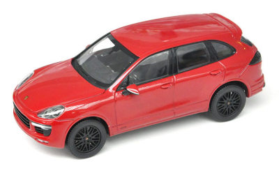 Модель автомобиля Porsche Cayenne E2 II GTS, 1:43 Scale, Carmine Red