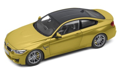 Модель автомобиля BMW M4 Купе (F82), Austin Yellow, Scale 1:18
