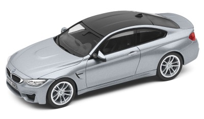 Модель автомобиля BMW M4 Купе (F82), Silverstone, Scale 1:43