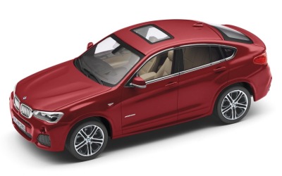 Модель автомобиля BMW X4 (F26), Melbourne Red, Scale 1:43