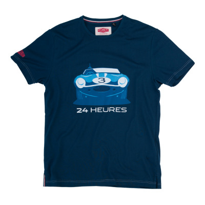 Мужская футболка Jaguar Men's Heritage 57 24 Heures T-Shirt - Navy