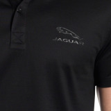 Мужская рубашка поло Jaguar Men's Polo Shirt Black, артикул JSS12PSXS
