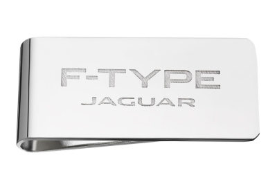 Посеребренный зажим для банкнот Jaguar F-type Money Clip