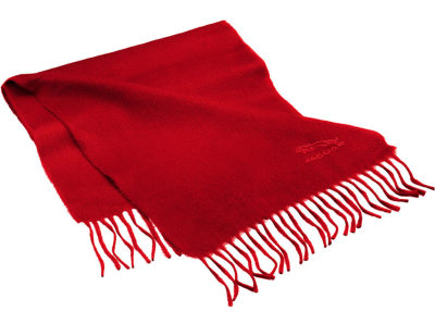 Кашемировый шарф Jaguar Cashmere Scarf Red