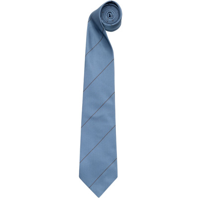 Шелковый галстук Jaguar Striped Silk Tie Blue