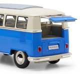 Модель автомобиля Volkswagen T1 Samba Van (1962), Scale 1:18, Blue/Cream, артикул 231099302LRD