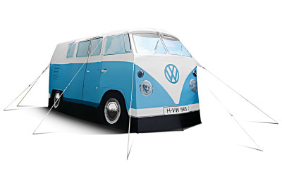 Туристическая палатка Volkswagen стилизованная под автомобиль T1 Bulli, Blue