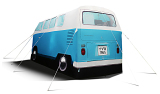 Туристическая палатка Volkswagen стилизованная под автомобиль T1 Bulli, Blue, артикул 211069616289