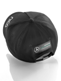 Бейсболка унисекс Mercedes-Benz F1 Unisex cap, Rosberg 2015, Signature, Black, артикул B67997227