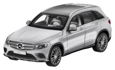 Модель Mercedes-Benz GLC (X253), Iridium Silver Metallic, 1:18 Scale