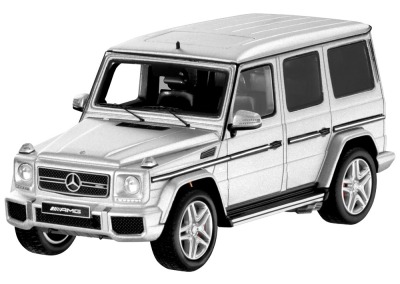 Модель Mercedes-Benz G 65 AMG V12 Biturbo (W463), Scale 1:43, Iridium Silver, Limited Edition