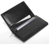 Кожаная визитница Mercedes-Benz Business Card Leather Wallet, Black, артикул B66952884