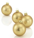Набор из четырех елочных шаров Mercedes-Benz Christmas balls, Classic Stars!, артикул B66953079