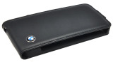 Кожаный чехол BMW iPhone 5/5S Signature Flip Black, артикул J5200000006