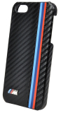 Крышка для смартфона BMW iPhone 5/5S M-Collection Hard Carbon Effect Black, артикул J5200000056
