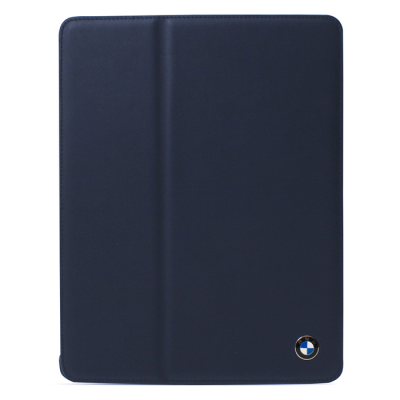 Кожаный чехол-подставка BMW для iPad4 / New iPad / iPad2 Signature Blue