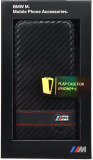 Чехол для смартфона BMW iPhone 6 M-Collection Flip Carbon Effect Black, артикул J5200000079
