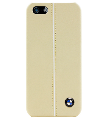 Крышка для смартфона BMW iPhone 5/5S Signature Hard Cream