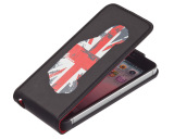 Кожаный чехол MINI iPhone 5/5S Flip Design03 Black, артикул J5200000024