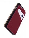 Чехол для смартфона BMW iPhone 6 Plus Bicolor Booktype Red/Beige, артикул J5200000087