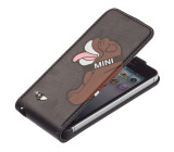 Кожаный чехол MINI iPhone 5/5S Flip Bulldog Berry, артикул J5200000022