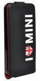 Кожаный чехол MINI iPhone 5/5S Flip Design04 Black, артикул J5200000025