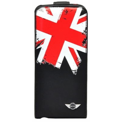 Кожаный чехол MINI iPhone 5/5S Flip Design01 Black
