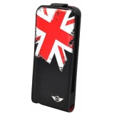Кожаный чехол MINI iPhone 5/5S Flip Design01 Black, артикул J5200000023