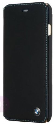 Чехол для смартфона BMW iPhone 6 Plus Bicolor Booktype Black/Blue