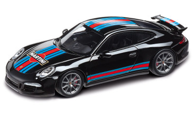 Модель автомобиля Porsche 911 Carrera S Aerokit Cup Martini Racing, Black