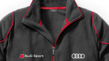 Мужская толстовка Audi Sport Men's Sweater Black and Red, артикул 3130900802