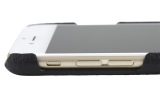 Кожаная крышка для iPhone 6 Jaguar Leather Case, Black, артикул JAPH261BKA
