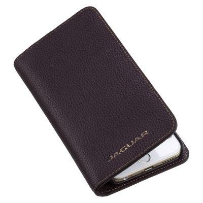 Кожаный чехол-книжка для iPhone 6 от Jaguar, Bordeaux