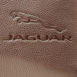 Кожаная дорожная сумка Jaguar Classic Weekend Holdall - Brown, артикул JLUGLHBWN