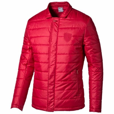 Легкая мужская куртка Ferrari Padded Jacket, Red