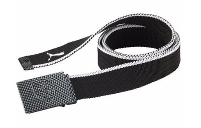 Ремень унисекс Ferrari Replica Belt, Black - White