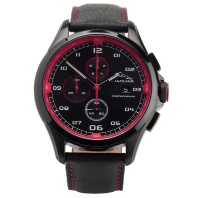 Мужские наручные часы - хронограф Jaguar Men's Chronograph Watch Black