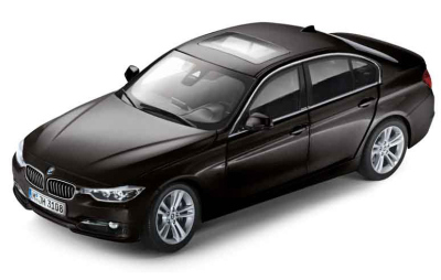Модель автомобиля BMW 3 Series Saloon Black Saphir, Scale 1:18