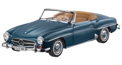 Модель Mercedes-Benz 190 SL, W121, 1955-63, Blue Metallic, Scale 1:18