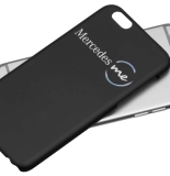 Чехол для iPhone 6 Mercedes me, Black Plastic Case, Soft Touch, артикул B66958088
