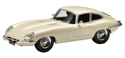 Коллекционная модель автомобиля Jaguar E-type 1961 Scale Model - Cream