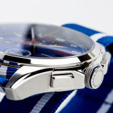 Мужские наручные часы - хронограф Jaguar Men's Heritage Watch - Blue, артикул JLEMANWATCH